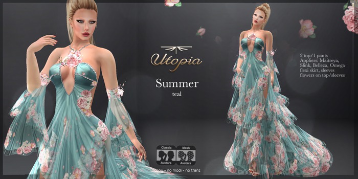 Utopia Summer teal