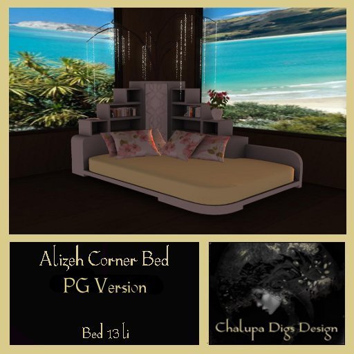 Alizeh Corner Bed Pg Butter