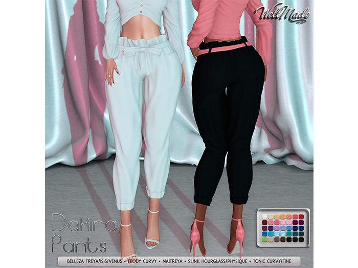 [WellMade] Dakira Pants