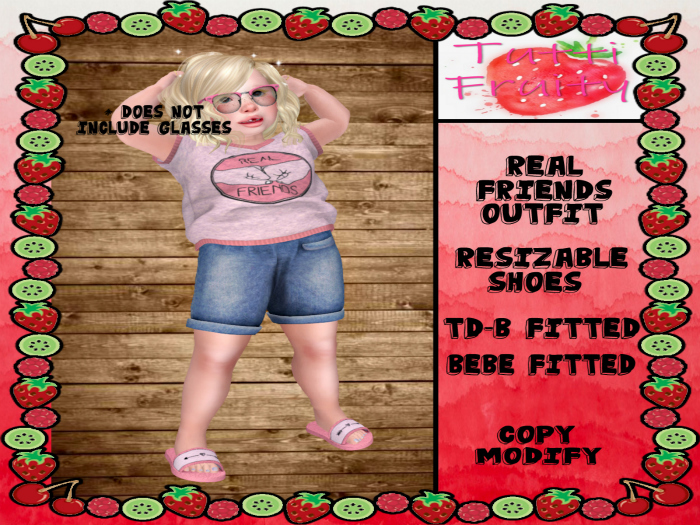 :Tutti Fruity: Real Friends Outfit (Boxed)