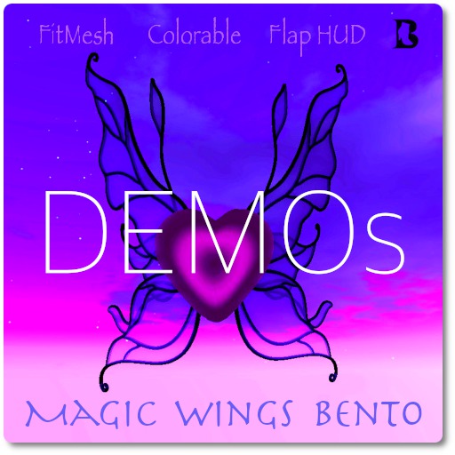 Blackburns Magic Wings Flap HUD Colorable DEMO