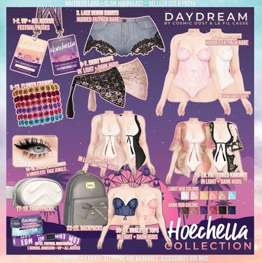 .daydream. Hoeville Collection Vest Darks Maitreya