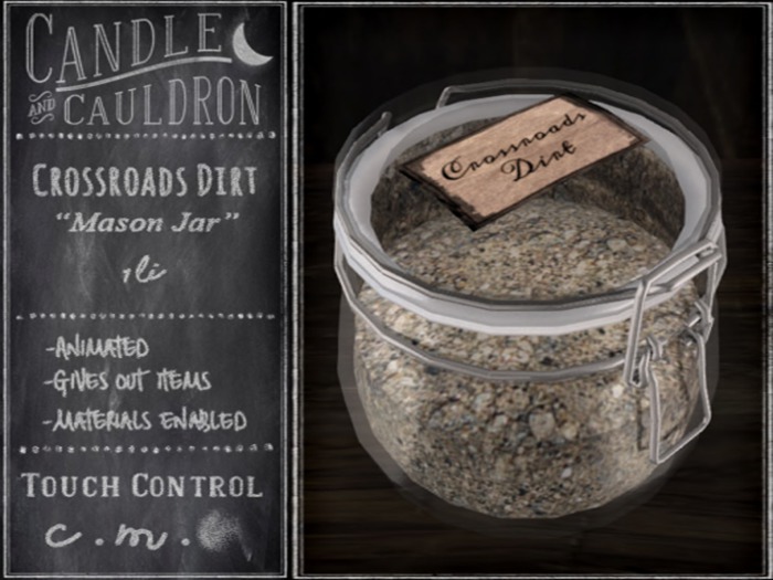 C&C} Crossroads Dirt Mason Jar