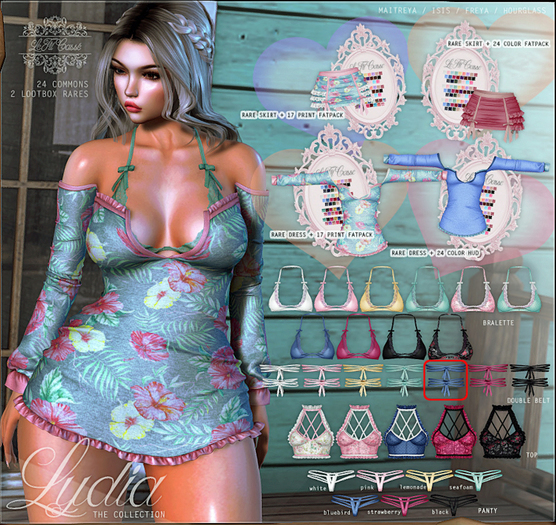 {le fil casse} Lydia Belt Maitreya Bluebird