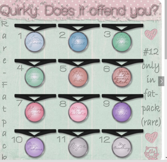 Quirky - Does it offend you? - RARE