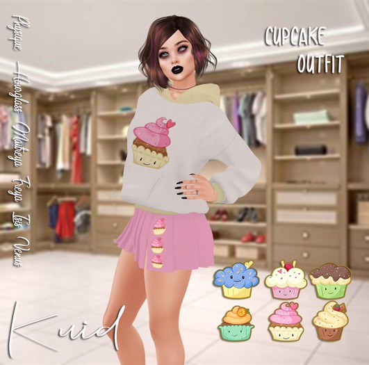 (kuid) Cupcake Outfit - Fatpack (add me)