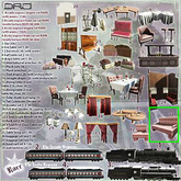 11 -DRD- AE - Train Car - Plush Sofa 