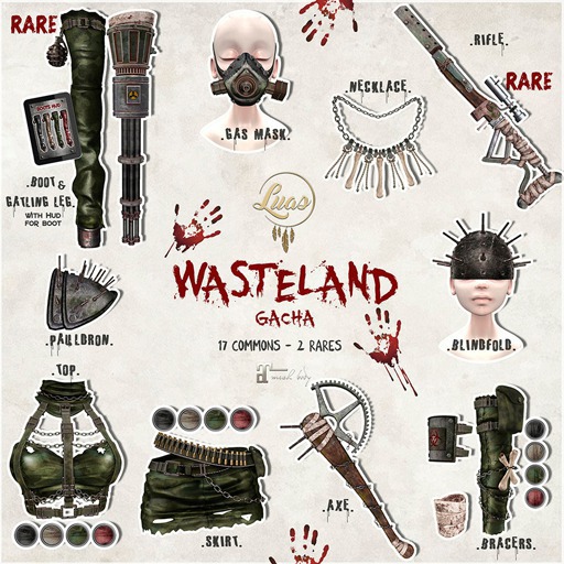 Luas Wasteland Bracers Oxide