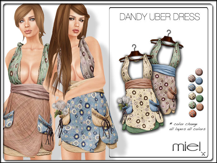 MIEL DANDY UBER DRESS