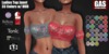 Gas ladies top janet 33 colors whud fatpack ad