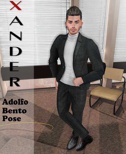 !PROMO!  Xander Adolfo Bento Pose #7 M