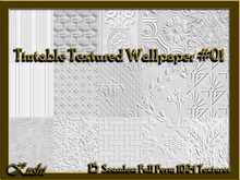 !Kushi! TintableTexturedWallpaper01 Textures -WearToUnpack