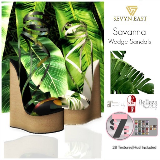 Sevyn East Savanna Wedge Sandal