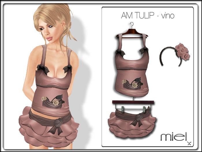 MIEL AM TULIP set - vino