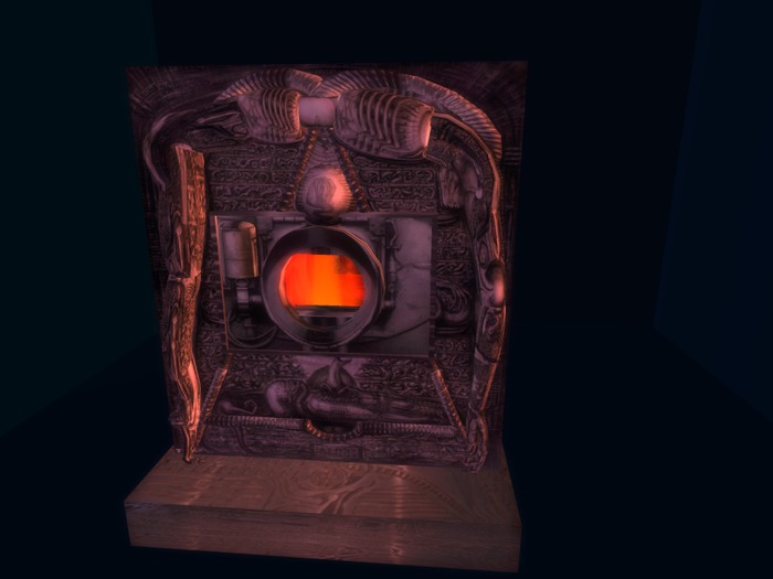 JADE giger poele bois