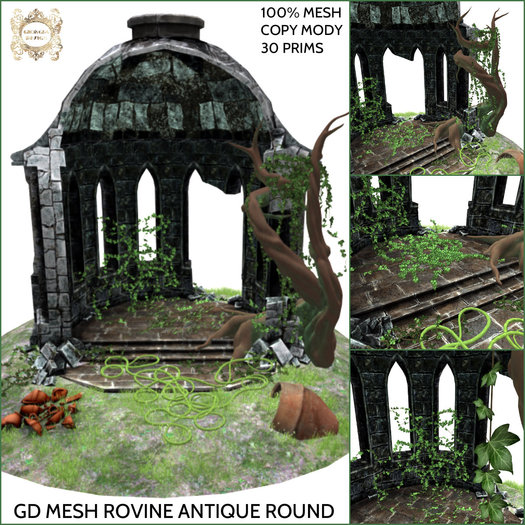 GD MESH ROVINE ANTIQUE ROUND