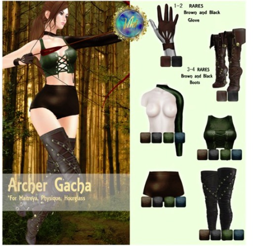.Viki.(10) Archer Top - Black - Common