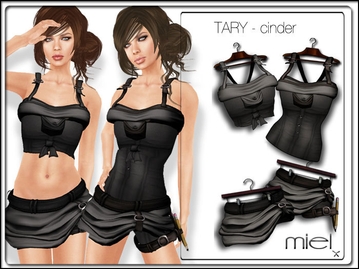 MIEL TARY set - cinder