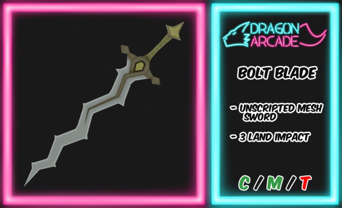[DRGN ARCD] Bolt Blade