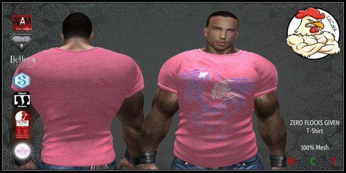 LeCock - ZERO FLOCKS GIVEN T-Shirt