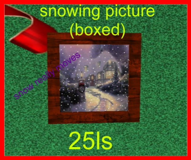 snowy picture(boxed)
