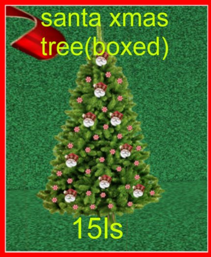 santa tree (boxed)