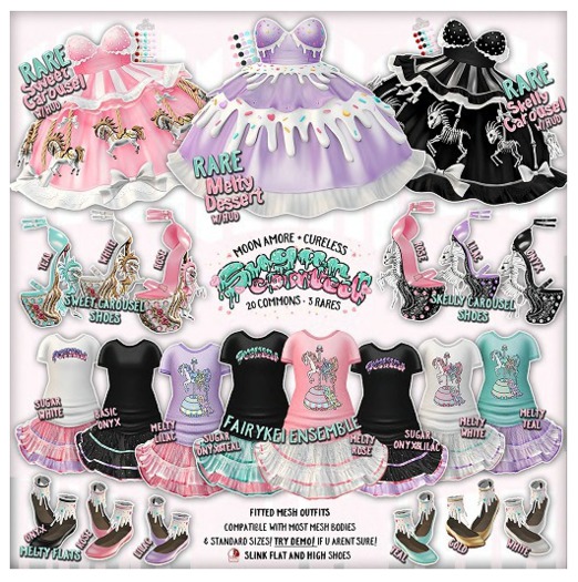 MoonAmore+CURELESS / SugarCoated / FairyKeiEnsemble / BasicOn