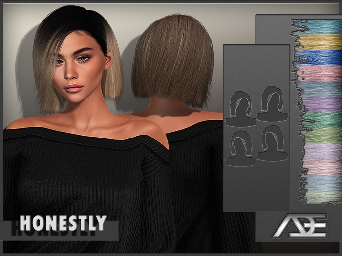Ade - Honestly Hairstyle (Pastels)