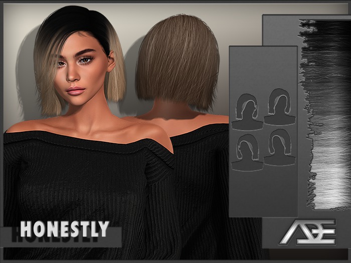 Ade - Honestly Hairstyle (Greyscale)