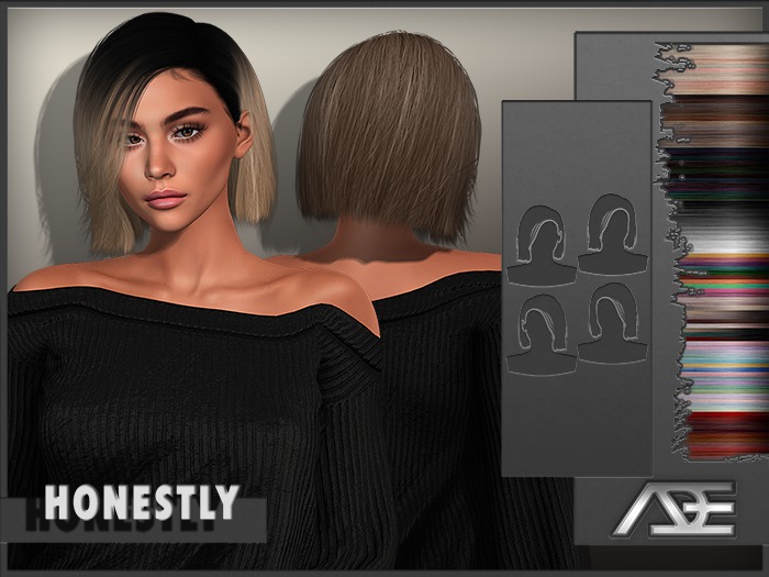 Ade - Honestly Hairstyle (FULL PACK)