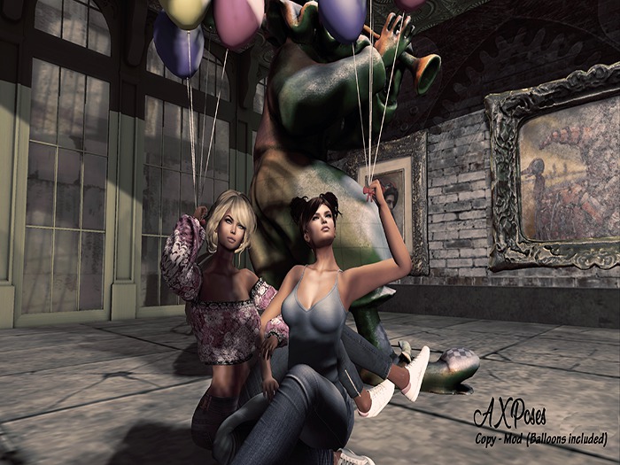 Ballons friends [AX Poses] 