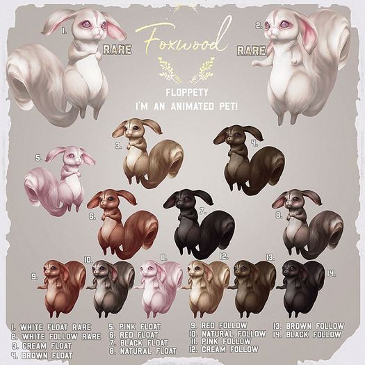 Foxwood - Floppet - Follow - cream