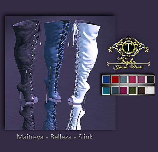 **Tugba**Bianca Knitting Boot 12 Color Hud Seat 01