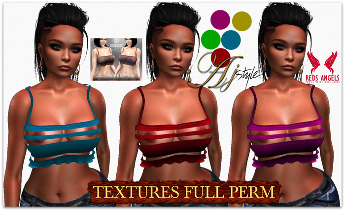 AJ_[GUNSHOT] Daniella Top - 2 _FULL PERM TEXTURES