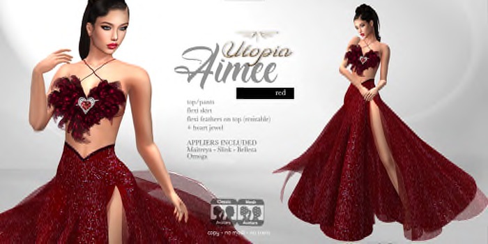Utopia Aimee red