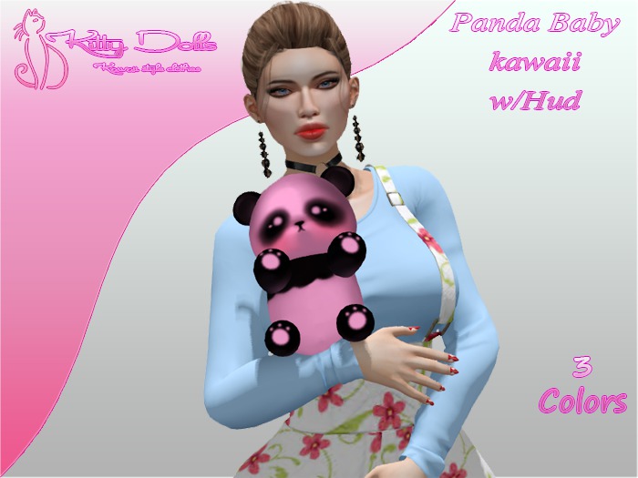 K.D Panda Baby Kawaii - Wear me/Touch me