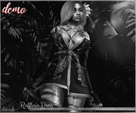 Eliavah ~ Rafflesia Dress [DEMO] (Maitreya, Slink Hourglass, Belleza Isis & Freya)
