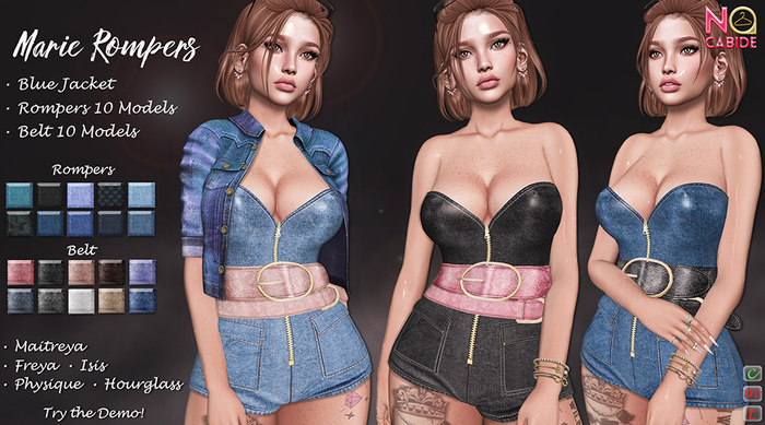 No Cabide :: Marie Rompers - HUD 10 Models