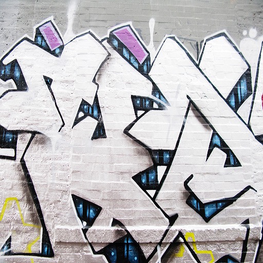 Graffiti Concrete Canvas