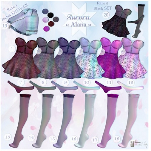 13. AURORA Alana stockings