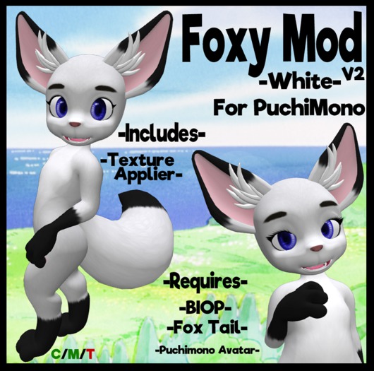 Foxy Mod V2 - White - Puchimono