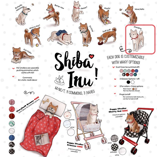 +Half-Deer+ Shiba Inu - Standing (rez)