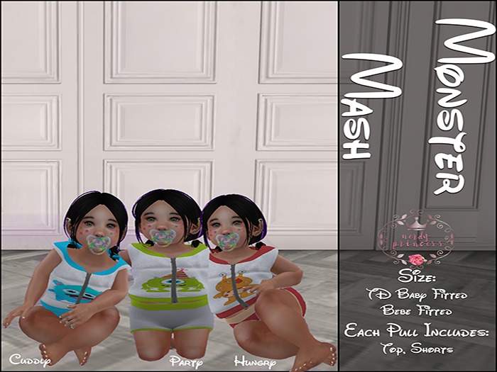 [Nerdy Princess] Monster Mash - Fatpack