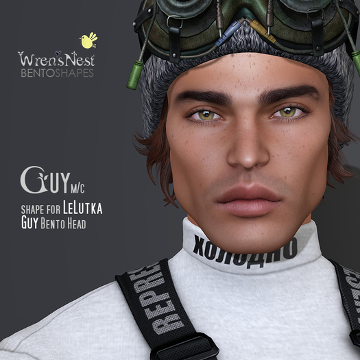 LELUTKA GUY SHAPE - { wren's nest } - Guy