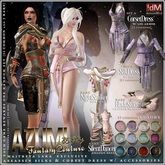 !dM Azumi **ONYX** SilkDress (BOX #12B LARA)