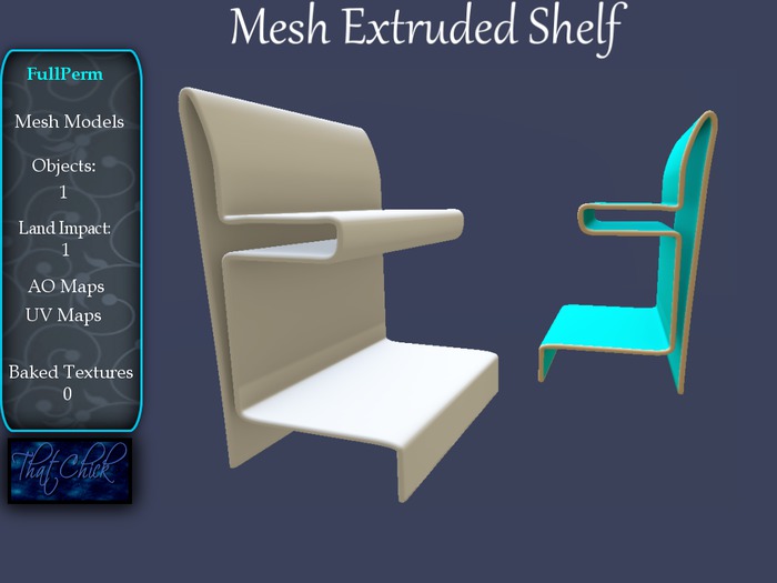 ~tc~ Mesh Extruded Shelf FullPerm Kit