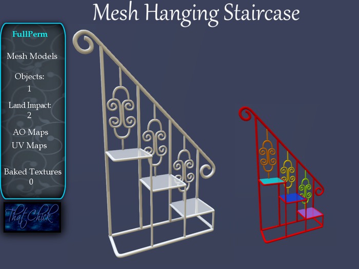 ~tc~ Mesh Hanging Staircase FullPerm Kit