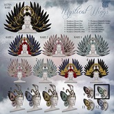 GizzA - Mystical Wings / Ear Cuffs [Green]