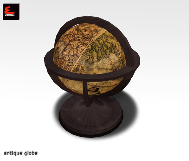 Interior Decor - Antique Globe Modify