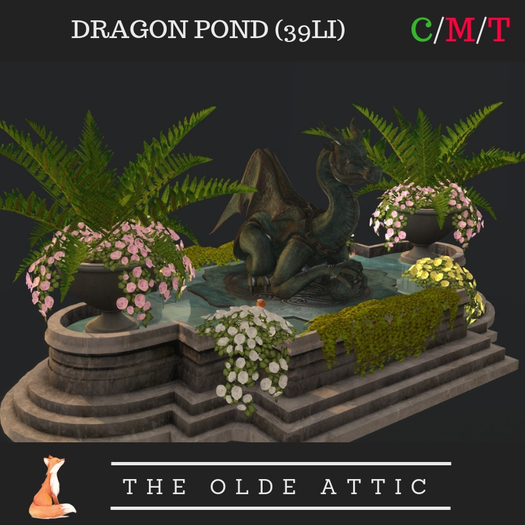 The Olde Attic - Dragon Pond (Boxed HUD. Add)